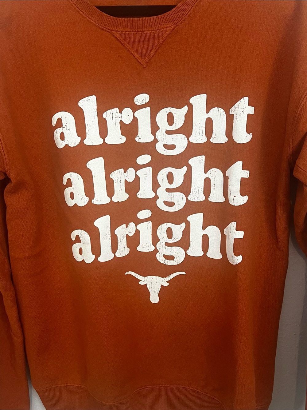 UT AUSTIN CREWNECK SWEATSHIRT SMALL